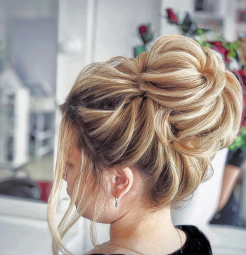 prom updo